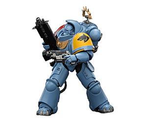TOYVERSE JOYTOY Warhammer 40 000 Game Edition Space Wolves Heavy Intercessor avec fusil à boulon lourd et pistolet à boulons 1/18 Figurine d'action mobile 12,7 cm Figurine de collection à partir de 15