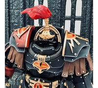 TOYVERSE JOYTOY Warhammer Pièces Casque 01, Sons of Horus Ezekyle Abaddon First Captain of The XVlth Legion Accessories, PVC Caoutchouc Souple Accessoires de modèle,15 Ans et Plus