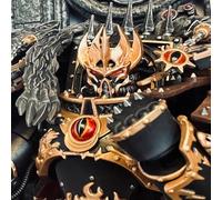 TOYVERSE JOYTOY Warhammer Pièces Casque 01, Sons of Horus Warmaster Horus Primarch Accessories, PVC Caoutchouc Souple Accessoires de modèle,15 Ans et Plus