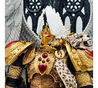 TOYVERSE JOYTOY Warhammer Pièces Casque 03, Blood Angels Sanguinius Primarch Accessories, PVC Caoutchouc Souple Accessoires de modèle,15 Ans et Plus