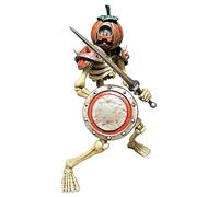 TOYVERSE YOTOTOY 1/12 Figurine Tricheur Triste avec épée et Bouclier, 18 cm, série Skeletons, Rédemption GhostRabbit, Tricheurs de Nuit, tête de Citrouille et Armure Amovibles, dès 15 Ans.