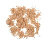 Toyvian 1 boîte Matériau Naturel pour Nid Oiseau Mélange de Fibres de Jute pour Nidification Rembourrage Confortable pour Canaris Pinsons et Perruches Favorise Comportements Naturels et