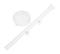 Toyvian 1 Ensemble d'alimentation Petit Aquarium de Nourriture pour crevettes Accessoires d'aquarium Tube d'alimentation en Aquarium pêcheur d'étang Acrylique
