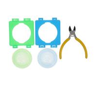 Toyvian 1 Ensemble De De Tunnel pour Animaux De Compagnie Plaques De Connexion pour Tube De Hamster D'Extrémité De Tunnel De Hamster Remplaçables Plaques De