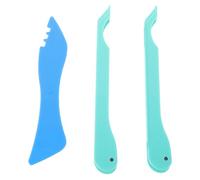 Toyvian 1 ensemble de décapeuse manuelle pour vitrail : brunissoir à feuille de cuivre pour la fabrication du verre - Tailles de feuille : 2,28 cm et 0,64 cm - Usage professionnel et amateur