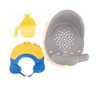 Toyvian 1 ensemble de sièges de bain pour bébés assis : siège de bain pour bébés pour nourrissons et tout-petits, chaise de douche antidérapante, confortable pour bébé, support pour