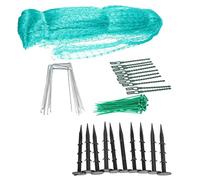 Toyvian 1 Ensemble Filet Anti Oiseaux Filet de Plantes Maille de Protection Engrener Filet pour Plantes de Jardin Maille végétale Filet de Protection de Jardin polyéthylène Vert
