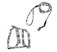 Toyvian 1 Ensemble Harnais pour Chien Durable avec Laisse Traction de Bleue et Confortable pour Canicross
