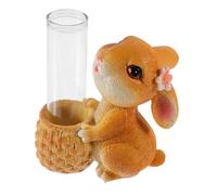 Toyvian 1 Ensemble jardinière en Verre fonctionnalité Petit Grandir décorations Lapin Usine vases à Fleurs en Verre Vase en Verre Domestique Vase Simple résine Colorful