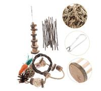 Toyvian 1 Ensemble Jouets De Rat pour Rats De Compagnie Jouets D'enrichissement De Cochon d'Inde Jouets Et Accessoires Cochon d'Inde Jouets pour Hamsters Trucs De Hamster Étage en Bois