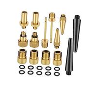 Toyvian 1 Ensemble Kit Adaptateurs de Valve de Vélo Ensemble de Conversion pour Pompe à Air Adaptateur pour Vélo Pompe à Ballon Compatible avec Ballons Matelas Gonflables et Équipements