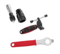 Toyvian 1 Ensemble Kit de Réparation Vélo Multifonctionnel avec Extracteur de Pédalier Outils pour Réparations de Vélo Route de Montagne Route Ensemble Compact et Au