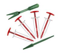 Toyvian 1 Ensemble Mini Distributeur Semoir Épandeur Jardinier Outil de Plantation Portable Épandeurs Rouges Outils