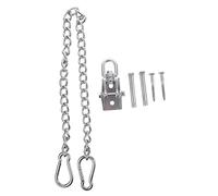 Toyvian 1 Ensemble Suspendu Support Métallique Robuste pour Vis Installation Facile pour Chaises Balançoires Extérieur