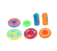 Toyvian 1 Ensemble toupie pour Enfants educatif pour Fille Fournitures pour Enfants Jeu de Bureau Jouets pour Tout-Petits trieur de Formes Toupies Plastique
