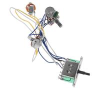 Toyvian 1 faisceau de câbles de sélecteur de micro pour guitare électrique, prise en cuivre, circuit de contrôle de tonalité pour le son