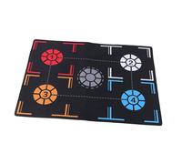 Toyvian 1 Feuille Tapis Entraînement pour Basketball Matériel Entraînement pour et Adultes Tapis Antidérapant pour Amélioration Compétences et Fitness Utilisation Intérieure et Extérieure