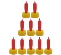 Toyvian 1 Jeu Bouteilles De Lait Pour Agneaux De Tétines Pour Animaux Accessoires De Pour Chevaux Et Veaux 12 Pièces