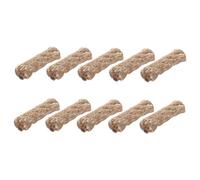 Toyvian 1 Jeu Corde De Feu pour Camping Et Activités De Plein Air Corde Réfléchissante Pratique pour Feux De Camp Barbecues Et Situations Urgence 10 Pièces