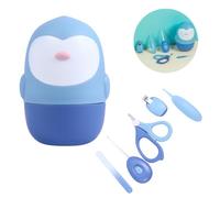 Toyvian 1 Jeu Ensemble De Ciseaux à Ongles Enfant En Âge Tondeuses Ongle De Main Soin Des Ongles De Bébé Trousse Coupe-ongles Bébé Lingettes Blue Polypropylène