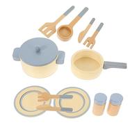 Toyvian 1 Jeu Jouets interactifs Accessoires de Cuisine pour Enfants Batterie de Cuisine Batteries de Cuisine Jouer aux Accessoires de Cuisine Jouer aux Jouets de la Maison en Bois