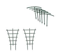 Toyvian 1 Jeu Pied De Vigne Grimpante Rester des Stands Soutien des Plants Treillis De Jardin Usine Escalade Vignes Titulaires Jardins Est Venu Jardinage Matériel PP Vert 8 Pièces