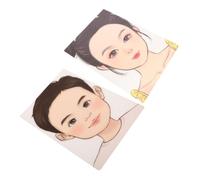 Toyvian 1 Jeu Planche À Dessin Pour Enfants Pochoir De Peinture De Visage Les Incontournables Du Maquilleur Mannequin De Maquillage Yeux De Pratique De Fard À Paupières Plastique 2 Pièces