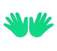 Toyvian 1 Paire D'autocollants De Main - Points De Massage Pour Enfants Jouet D'entraînement À La Coordination Fiches D'activités Éducatives Pour La Maison Et Le Bureau