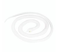Toyvian 1 Pcs Réaliste Serpent En Caoutchouc 47. 2 Pouces Faux Serpent Serpent Blanc Jouet Serpent Réaliste pour Objets Scène Jardin Blagues Décoration Halloween