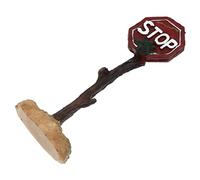 Toyvian 1 Pièce Décoration Aquarium Avertissement Rouge pour Aquariums Ornement Durable Modérée à Eau