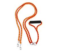 Toyvian 1 Pièce Laisse Tressée pour Double Traction Extérieure pour Animaux de Compagnie