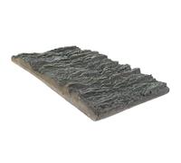 Toyvian 1 Pièce Plaque Décorative Aquarium Décor Imitation Grain pour Réservoirs de Poissons et Tortues Accessoire de Paysage Aquatique Facile à Installer