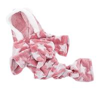 Toyvian 1 Pièce Pyjama pour Animaux De Compagnie Toison Combinaison Chaude pour Chien Tenue Générale pour Animal De Compagnie Costume De Manteau De Chien Molleton