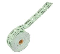 Toyvian 1 Rouleau Billets de Tombola Verts pour Événements Tirages Célébrations et Élections Incitatifs Attractifs