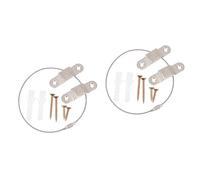 Toyvian 10 Ensembles Ceinture De Protection Anti-bascule Ancres De Meubles Pour Bébés Ancres De Meubles à L'épreuve Des Enfants Sangle De Meuble Dispositif Anti-chute De Bébé Métal Alliage