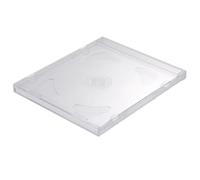 Toyvian 10 pièces Boîtiers CD Transparents Étuis Rigides Portables Double Capacité Rangement Pratique pour Disques Lot pour Usage Domestique