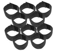 Toyvian 10 Pièces Brassard Élastique Deuil Commémoratif Respect pour Service Funéraire Policier Football