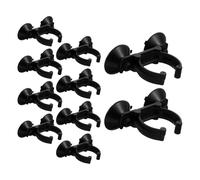 Toyvian 10 Pièces Clip de Fixation Installation Facile avec Ventouse Noire en Caoutchouc et Plastique et Sécurisé pour Lampe de Poisson pour Aquarium et Aquarium à Poissons