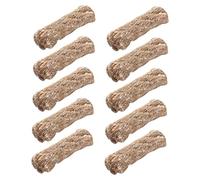 Toyvian 10 Pièces Corde Allumage de Camping Corde Réfléchissante pour Camp Barbecue Situations Urgence Accessoire de Survie Pratique Transportable