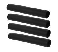 Toyvian 10 Pièces Couvercle de poignée de Corde pour Animaux de Compagnie Chien étiqueter Petit Moyen Grand mâcher Accessoire de Laisse Manches éponge Black