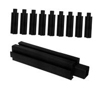 Toyvian 10 Pièces Jambes de Jardin Élevées de Remplacement Plastique pour Bac de Plantation Extérieur Accessoires pour Jardinage Balcon et Jardin Maison