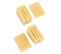 Toyvian 10 Pièces Lot de Gommes Caoutchouc pour Nettoyage Abrasif Gomme Nettoyante pour Ponçage Accessoire Pratique pour Skateboard et Grip Tape