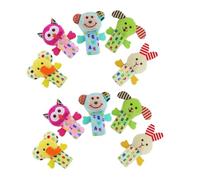 Toyvian 10 pièces Lot de Marionnettes à Doigts Animaux Peluche Douce pour Garçon Fille Éducatif pour Raconter des Histoires et Jeux Interaction Parents-garçon Fille