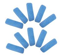 Toyvian 10 pièces Lot de Serpillières Microfibres Lavables pour Balai Spray Têtes de Balai Plates Réutilisables Compatible Remplacement Mop Humide et Sec pour Nettoyage Sol