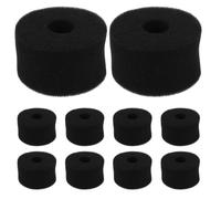 Toyvian 10 Pièces Mousse de Protection pour Microphone Professionnel | Interview, Journalisme Terrain et Diffusion en Direct, Format Portable Léger, du Bruit