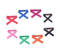 Toyvian 10 pièces Ninja Headbands For Japanese Karate And Samurai Role Play Hair Bands Washable Reusable Birthday Party Accessories