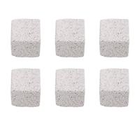 Toyvian 10 Pièces Pierre à Aiguiser Cube Volcanique Beige pour Lapins | Maintient L'agilité, Favorise des Dents Propres et Saines, Aide à Prévenir L'obésité, Exercice Quotidien