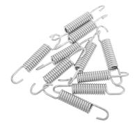 Toyvian 10 Pièces Ressort Métallique de Béquille Double | Double Support, Métal à Haute Élasticité, Usage Polyvalent, Terrains Variés et Chemins de Campagne