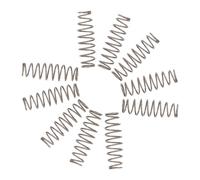 Toyvian 10 Pièces Ressorts de Rechange pour Sécateur Acier Inoxydable Lot de Accessoires Durables pour Élagueur Remplacement Facile pour Coupe Branches de Jardin