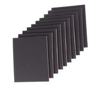 Toyvian 10 Pièces Tampon Éponge à Poncer Fin Réutilisable en Oxyde D'aluminium 14x11 Cm pour Ponçage et Polissage sur Métal et Plastique
